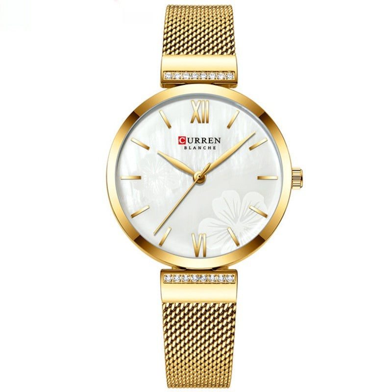 Women's Fashion Alloy Quartz Simple Watch