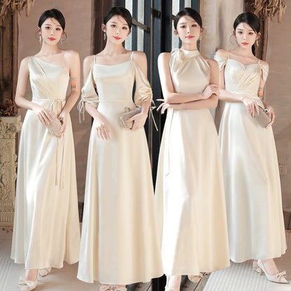 Summer Champagne Niche High-End Dress