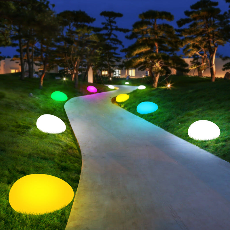 Solar light stone LED grass lamp - myETYN