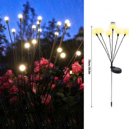 Simulation Firefly Solar Light Outdoor Garden Decoration Lawn Landscape Lamp Xmas Decor Solar LED Lights Outdoor Garden Lights - myETYN