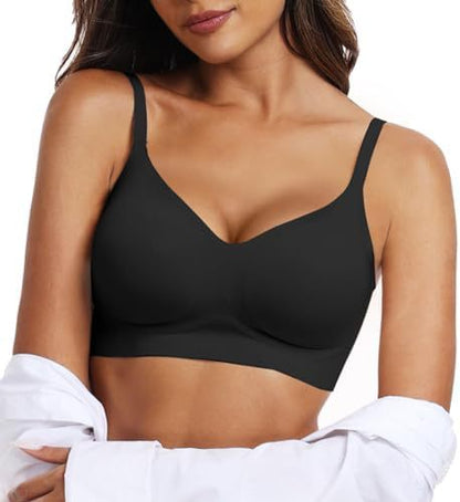 Simple Natural Women's Daily Bra Comfortable Wireless