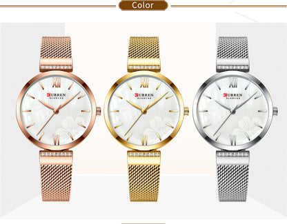 Women's Fashion Alloy Quartz Simple Watch