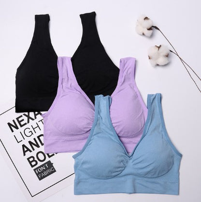 3-Piece Seamless Push-Up Bra Set