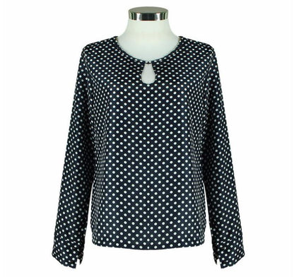 Classic Polka Dot Blouse