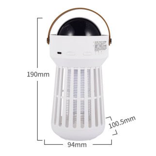 2 In 1 Electric Mosquito Killer Lamp Star Ceiling Projection Kill Mosquitoes For Outdoor And Indoor - myetyn