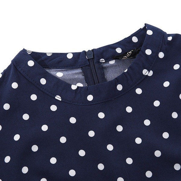 Polka dot fashion dress