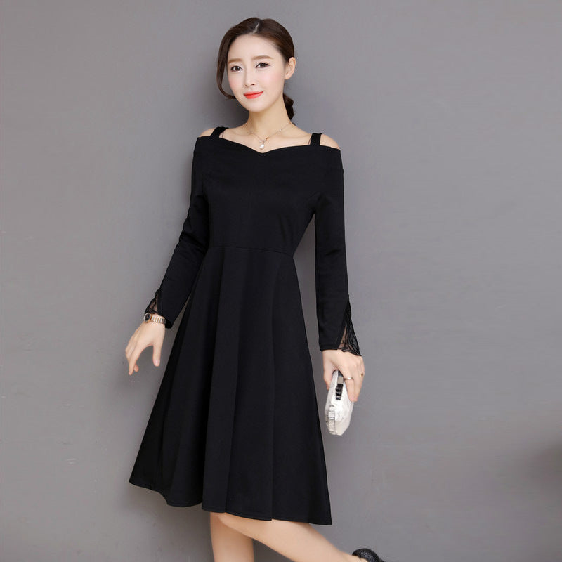 Mid-length long sleeve tutu skirt