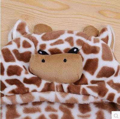 Children's 3D Animal Modeling Blanket