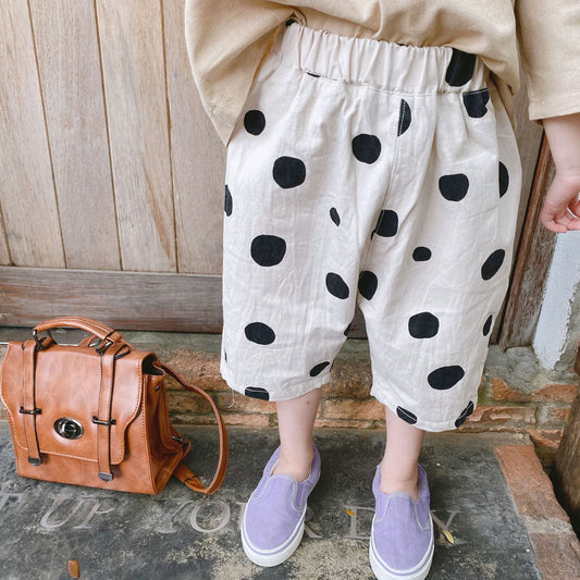 Children's Polka Dot Pants Pants