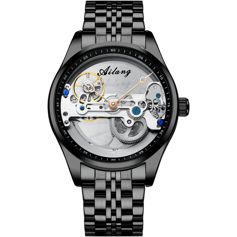 Men's Luminous Skeleton Automatic Mechanical Watch