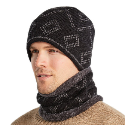 Hedging Hat With Thick Square Pattern To Keep Warm - myETYN