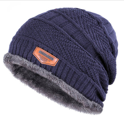 Men's Plus Fleece Knitted Hat Ladies - myETYN