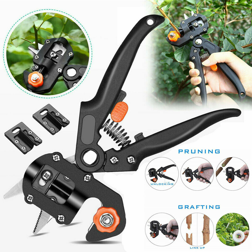 Garden Grafting Pruner Set Farming Fruit Tree Pruning Shears Scissor Vaccination Plant Tree Cutting Machine Tape Dropshipping - myETYN