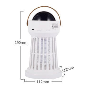 2 In 1 Electric Mosquito Killer Lamp Star Ceiling Projection Kill Mosquitoes For Outdoor And Indoor - myetyn