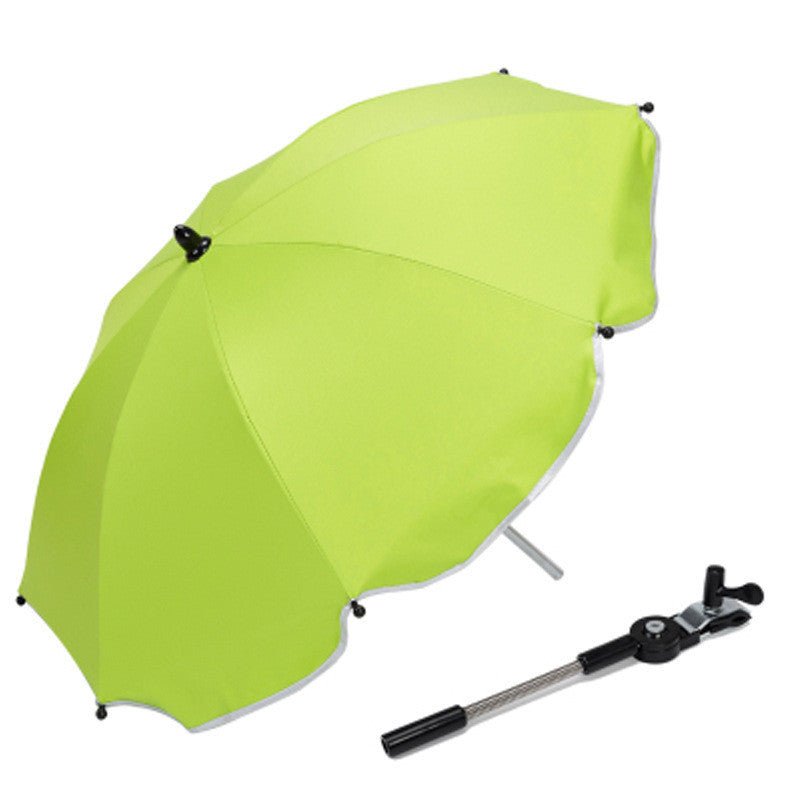 360 Degrees Pram Umbrellas Cart Accessories Adjustable Stroller Umbrella - myetyn