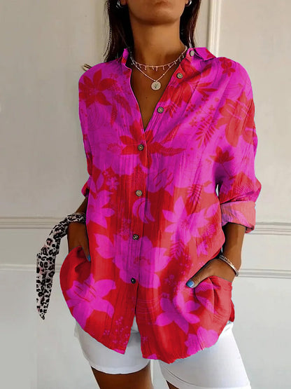 New Women's Summer Animal Pattern 3D Printed Shirt