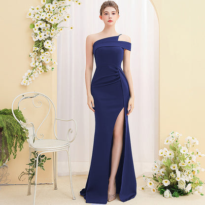 Elegant Fish Tail Evening Dress for Women
