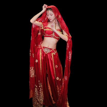 Belly Dance Costume Indian Female Desert Western Region