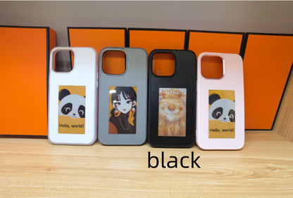 Four-color E-ink Screen Projection Screen DIY Phone Case