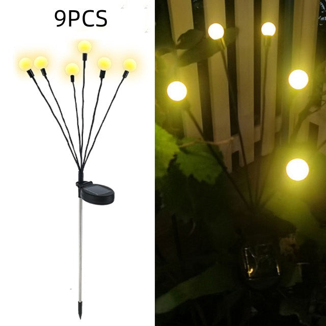 Simulation Firefly Solar Light Outdoor Garden Decoration Lawn Landscape Lamp Xmas Decor Solar LED Lights Outdoor Garden Lights - myETYN