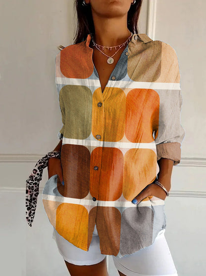 New Women's Summer Animal Pattern 3D Printed Shirt