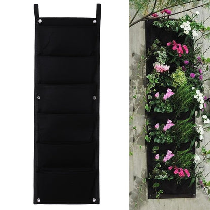 Wall Garden Hanging Planting Bags Vertical Outdoor Indoor Planter - myETYN