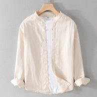 Breathable Cotton Linen Shirt