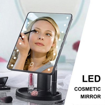 Portable 360 Degree Rotation Touch Induction Tabletop Cosmetic Mirror - myETYN