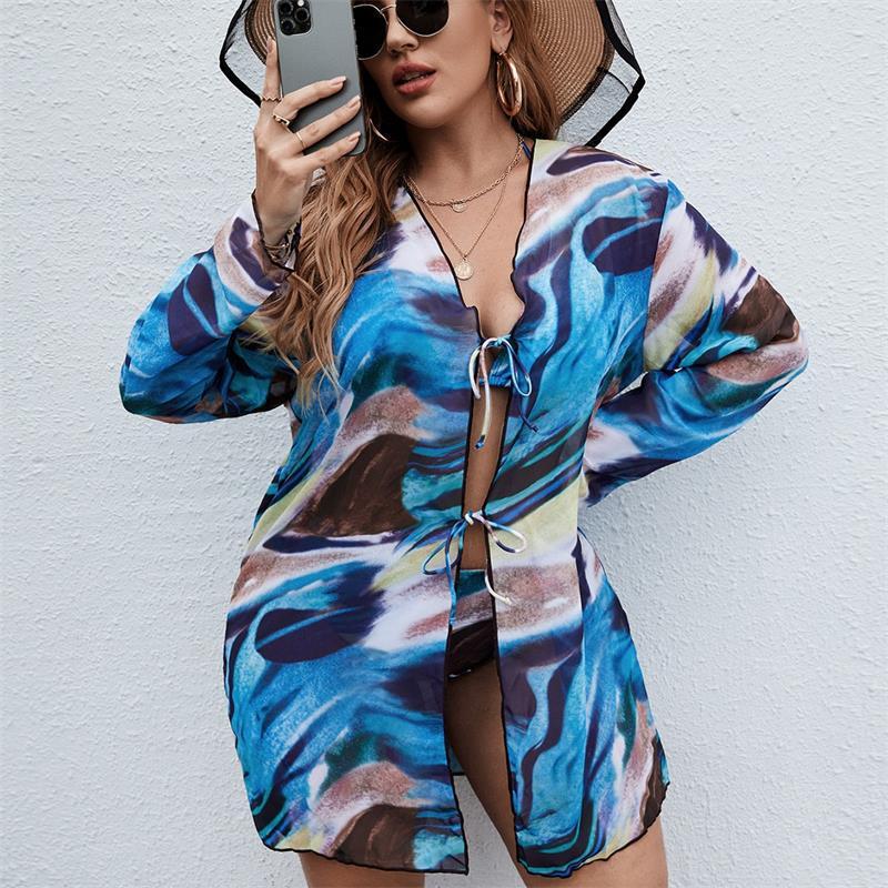 European And American Bikini Three-piece Set For Women