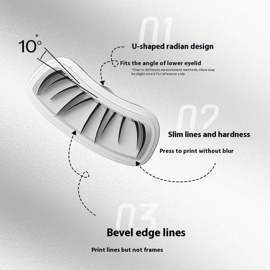 Double-headed Lower Eyelash Seal Eyeliner Eyeliner Two-in-one Not Easy To Makeup