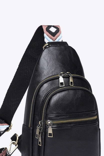 Adored It's Your Time PU Leather Sling Bag myETYN