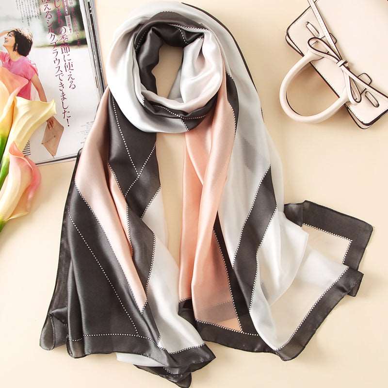 All-Match Spring, Autumn And Winter Silk Scarf Women Thin Scarf myETYN