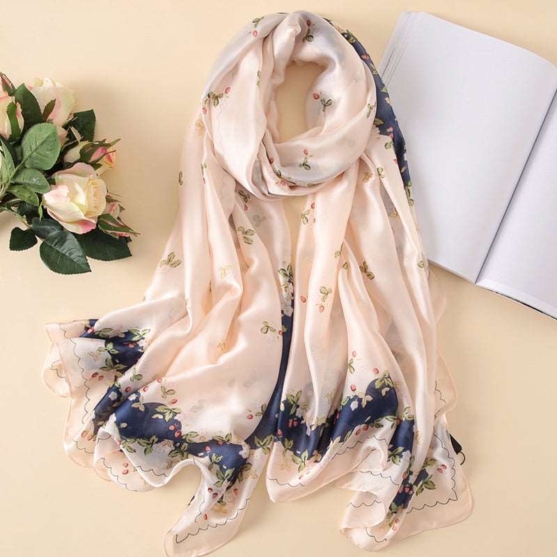 All-Match Spring, Autumn And Winter Silk Scarf Women Thin Scarf myETYN