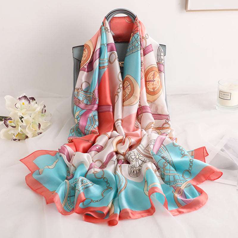 All-Match Spring, Autumn And Winter Silk Scarf Women Thin Scarf myETYN