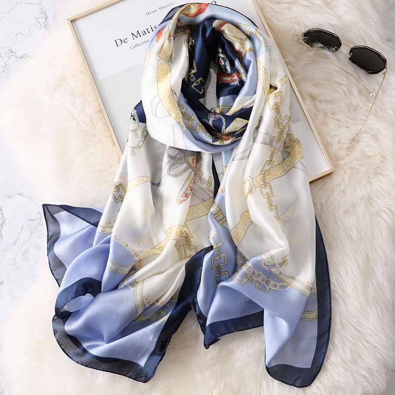 All-Match Spring, Autumn And Winter Silk Scarf Women Thin Scarf myETYN