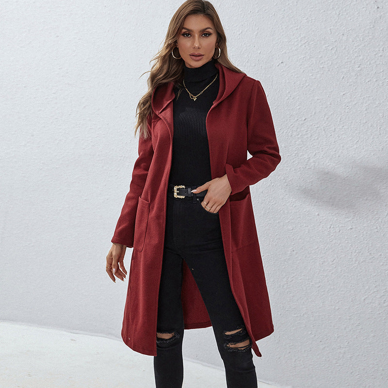 Autumn And Winter New Loose And Long All-match Bottoming Sweater Coat myETYN