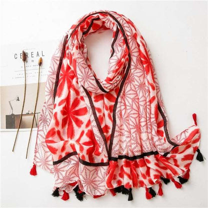 Autumn Scarf for Women Female Scarves Triangle myETYN