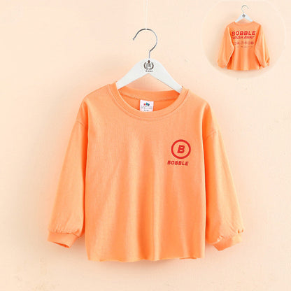 Baby Girl Doll Collar Long Sleeve T-shirt Top myETYN