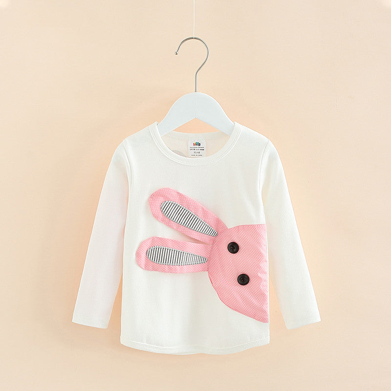 Baby Girl Doll Collar Long Sleeve T-shirt Top myETYN