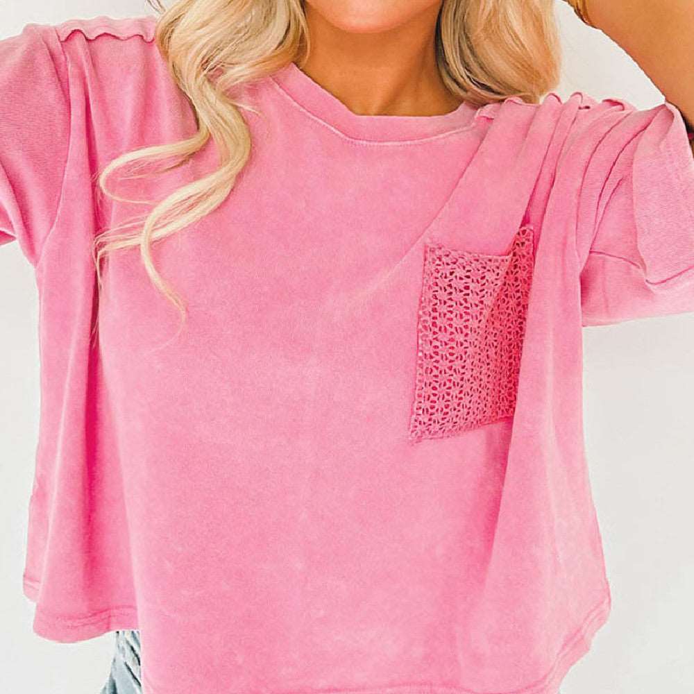 Casual All-match Short-sleeved Top myETYN