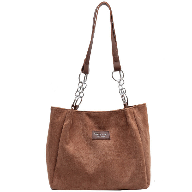 Casual Suede Large Capacity Bag Popular myETYN