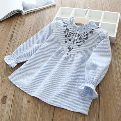 Children's Pullover Long Sleeve Shirt myETYN