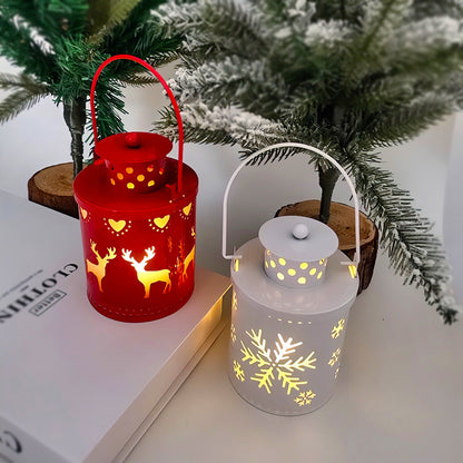 Christmas Candle Lights LED Small Lanterns Wind Lights Electronic Candles Nordic Style Creative Holiday Decoration Decorations myETYN