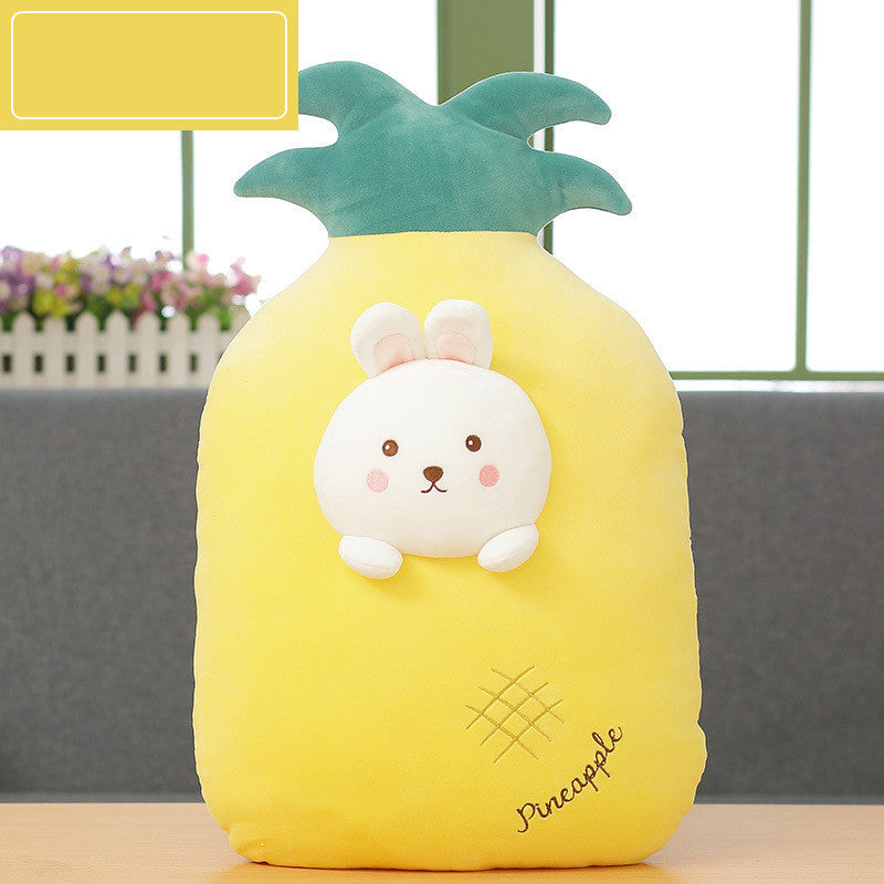 Cute Banana Carrot Fruit Plush Pillow myETYN