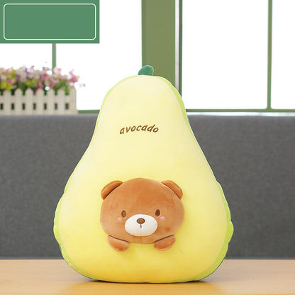 Cute Banana Carrot Fruit Plush Pillow myETYN