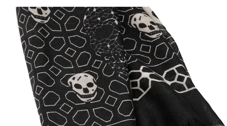 ETYN skull Scarf black European and American Style myETYN