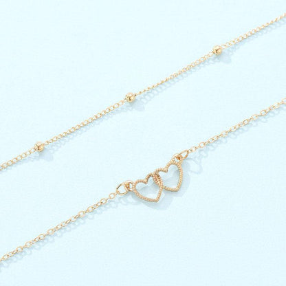 Elegant Love Contour Collarbone Necklace myETYN