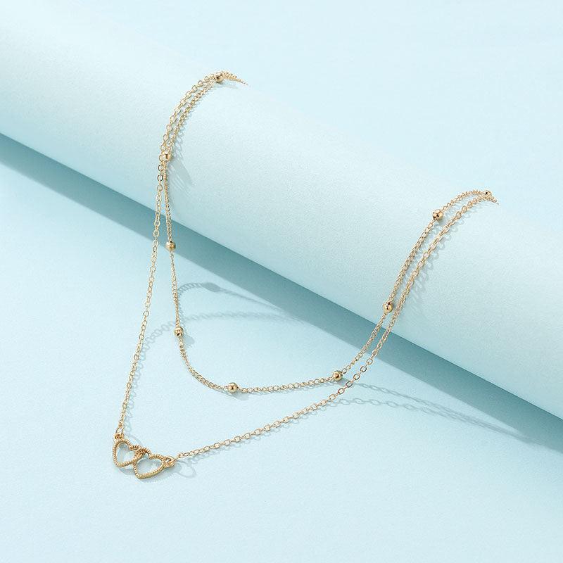 Elegant Love Contour Collarbone Necklace myETYN