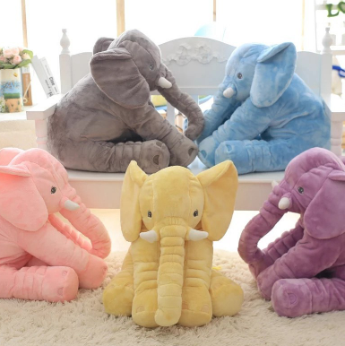 Elephant Doll Pillow Baby Comfort Sleep With myETYN