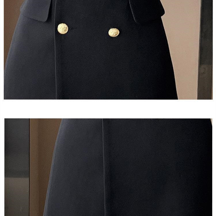 English Style Small Man Medium Long Coat myETYN